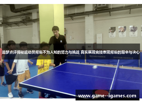 追梦点评揭秘运动员背后不为人知的努力与挑战 真实展现竞技表现背后的艰辛与决心